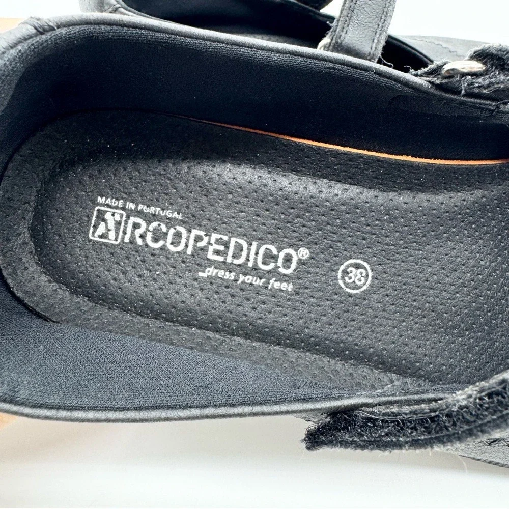 Arcopedico Lytech Anatomic Black Triglav Mary Jane Comfort Shoe‎ Size 38 Comfort